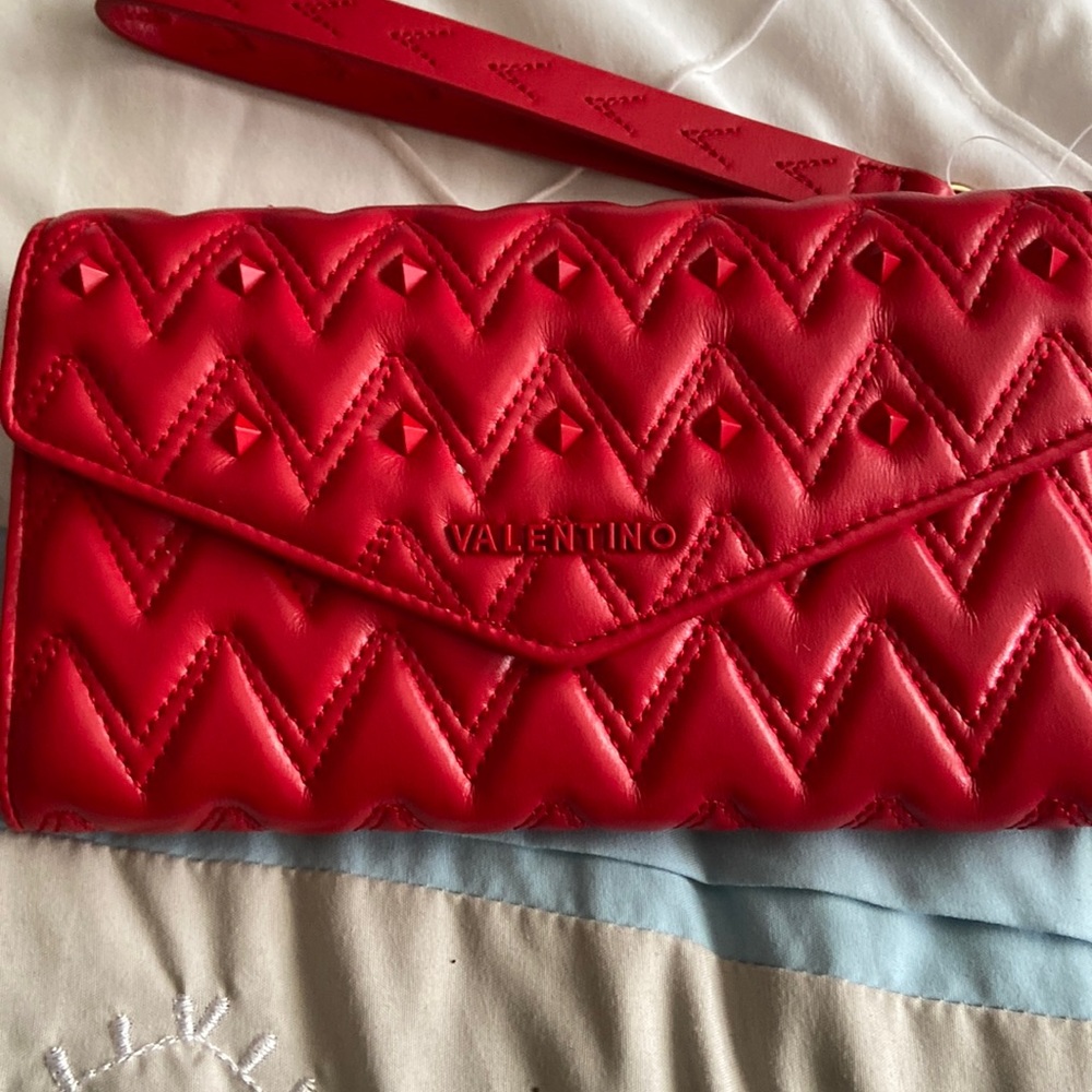 Red Valentino wristlet